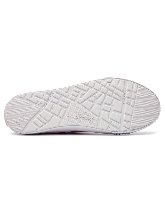 Pepe Jeans Pepe Jeans Tornacipő Industry Logo PMS30538 Fehér