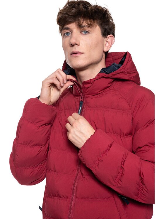 Mustang Mustang Giubbotto invernale DANIEL H PUFFER Rosso Regular Fit