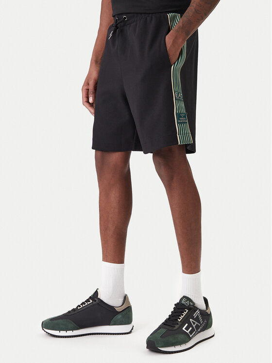 EA7 Emporio Armani EA7 Emporio Armani Športové kraťasy 7M001501 AF12660 UC001 Čierna Regular Fit