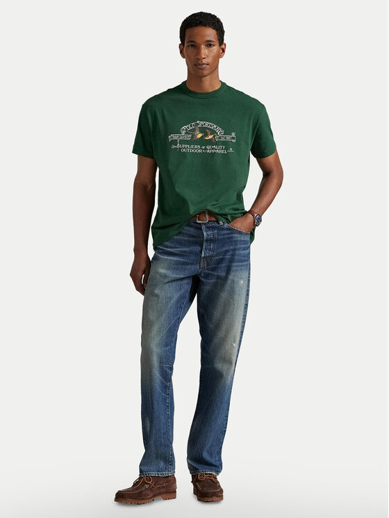 Polo Ralph Lauren Polo Ralph Lauren Póló 710981142004 Zöld Classic Fit