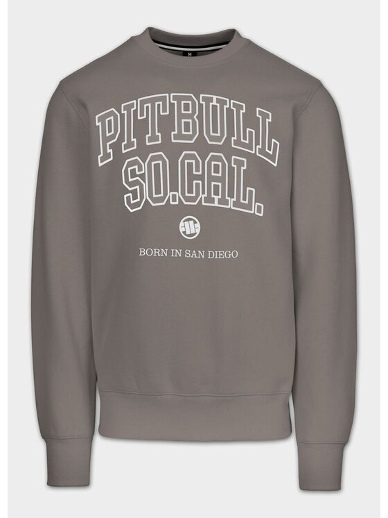 PITBULL PITBULL Bluza SO CAL Brązowy Regular Fit