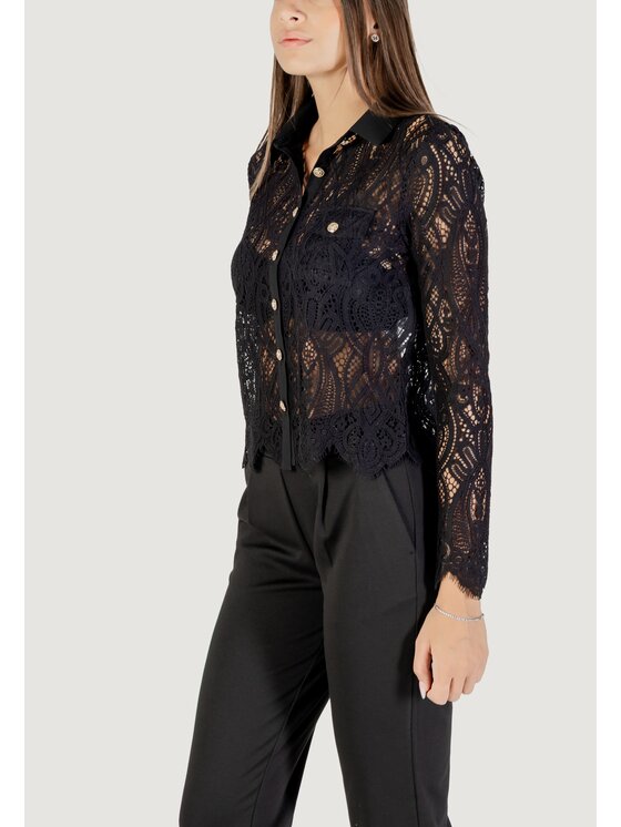 Morgan De Toi Morgan De Toi Camicia 252-TLILA Nero Casual Fit