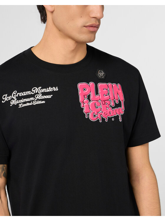 PHILIPP PLEIN PHILIPP PLEIN T-Shirt 30550 Czarny Regular Fit
