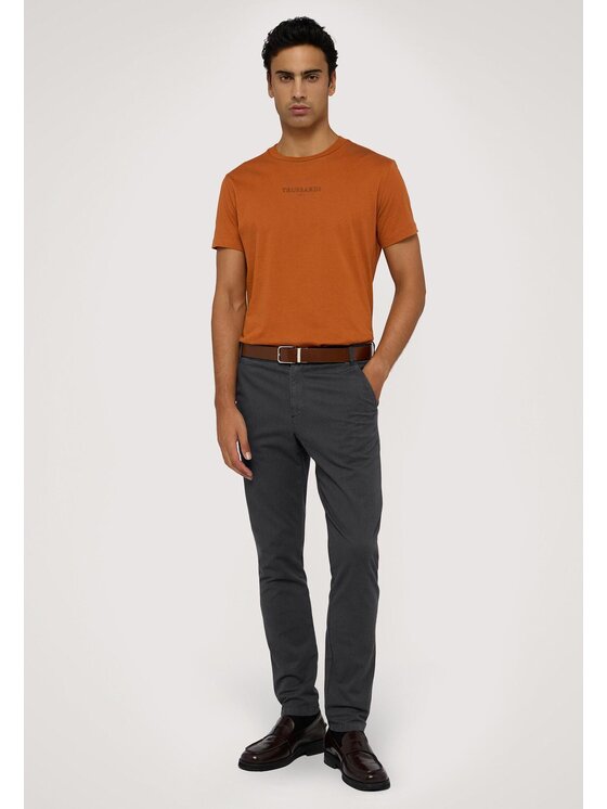 Trussardi Trussardi Pantaloni di tessuto P705M100088N023 Grigio Boy Fit