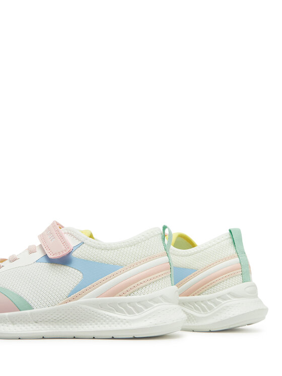 Tommy Hilfiger Tommy Hilfiger Sneakersy Low Cut Lace-Up/Velcro Sneaker T1A9-33755-1697 S Kolorowy