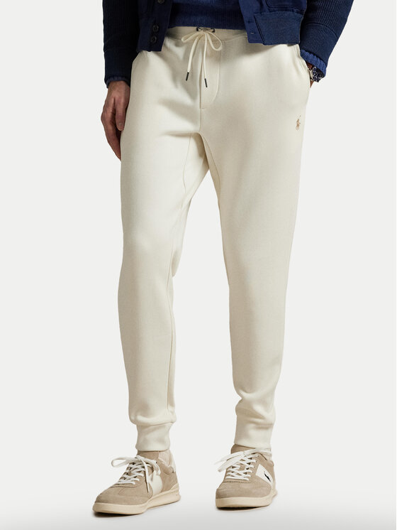 Polo Ralph Lauren Polo Ralph Lauren Teplákové kalhoty 710881518058 Écru Regular Fit