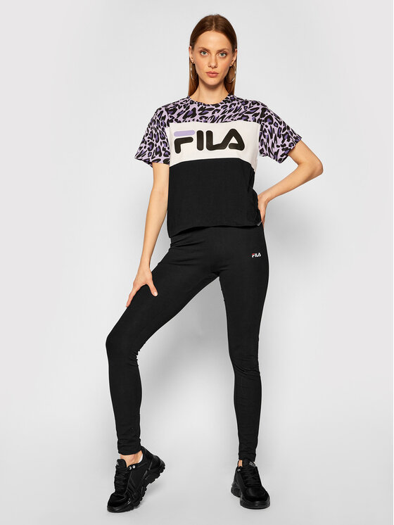 Fila Leggings Edwina 687603 Noir Slim Fit Modivo