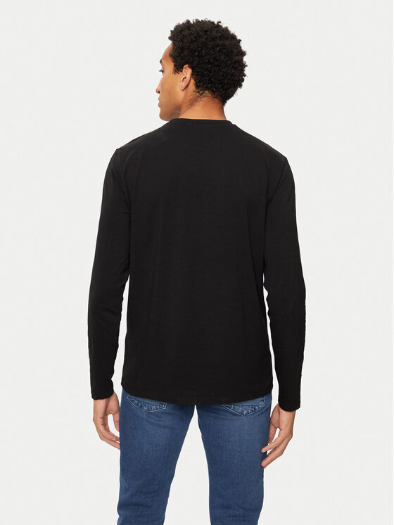 Liu Jo Liu Jo Longsleeve QXX013 J4818 Schwarz Regular Fit