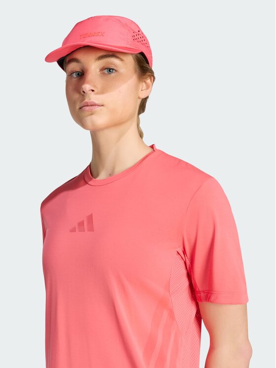 adidas adidas Koszulka techniczna 159151 Różowy Regular Fit