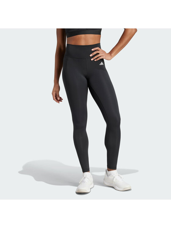 adidas adidas Legginsy Optime Czarny Fitted Fit