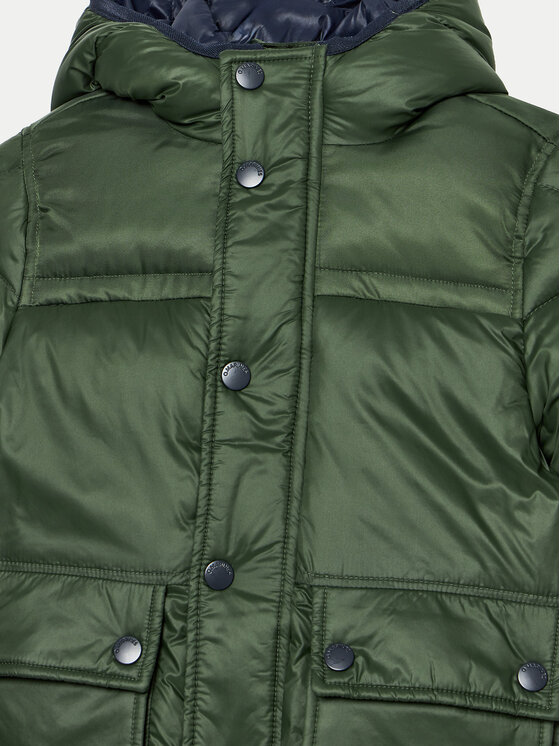Original Marines Original Marines Kurtka puchowa DEA2506B Zielony Regular Fit