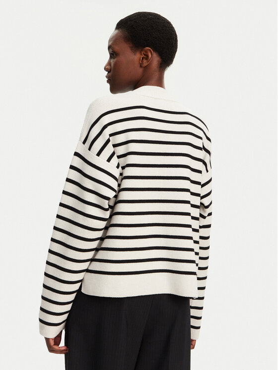 AMI Paris AMI Paris Pulover UKS036.KN0041 Gri Relaxed Fit
