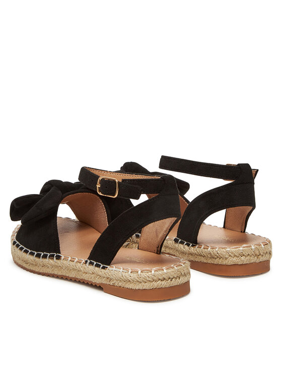 DeeZee DeeZee Espadrilky LE601-107 Čierna