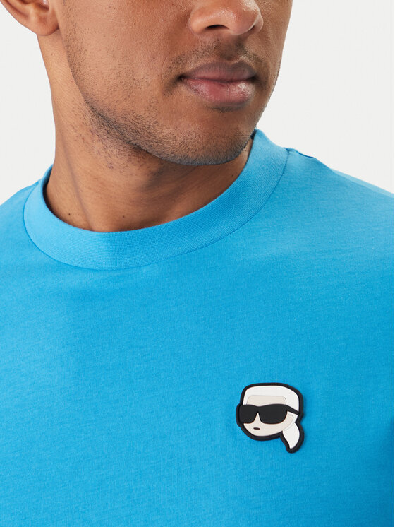 KARL LAGERFELD KARL LAGERFELD T-shirt 755710 562224 Plava Regular Fit