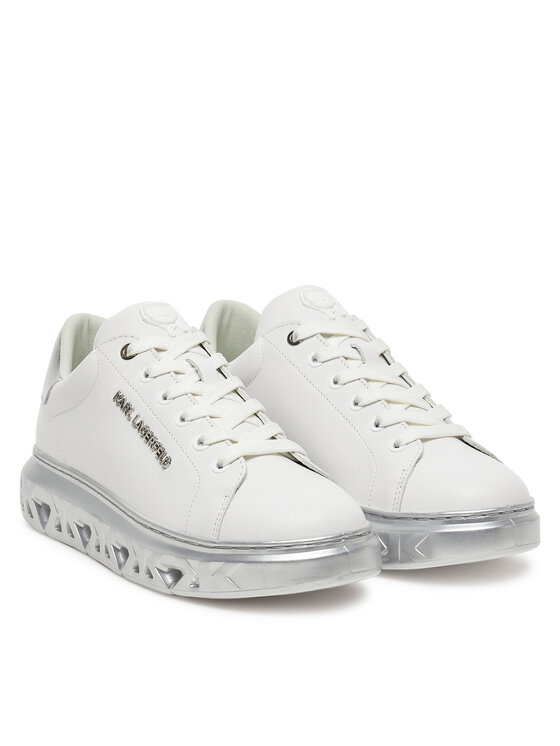 KARL LAGERFELD KARL LAGERFELD Laisvalaikio batai KL64519A Balta