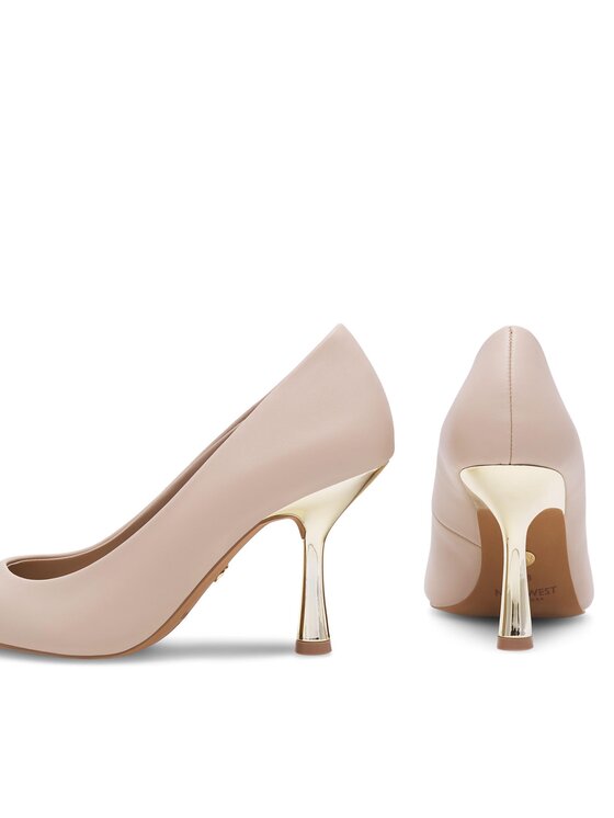 Nine West Nine West Pantofi cu toc subțire WFA2663-1 Bej