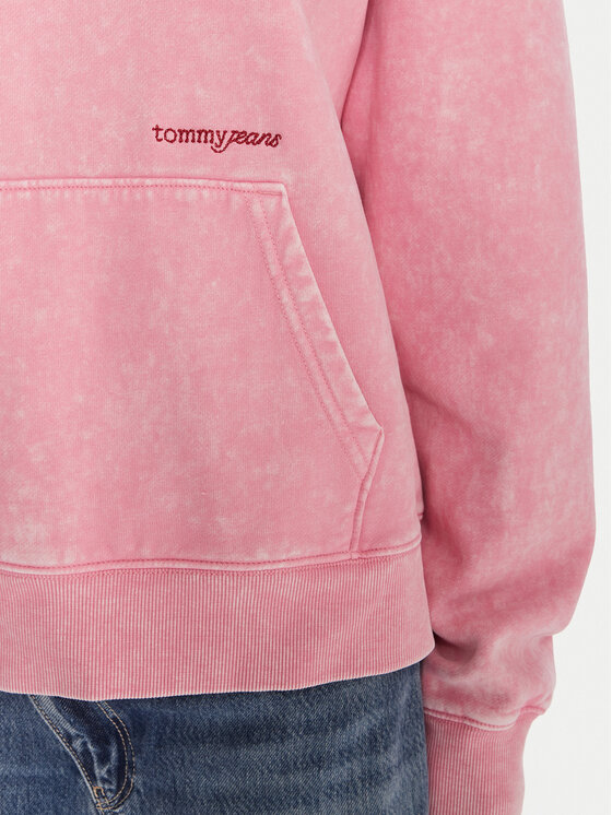 Tommy Jeans Tommy Jeans Bluza DW0DW21609 Różowy Boxy Fit