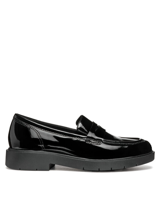 Loafers Geox D Spherica Ec1 D46QRC 00066 C9999 Negru