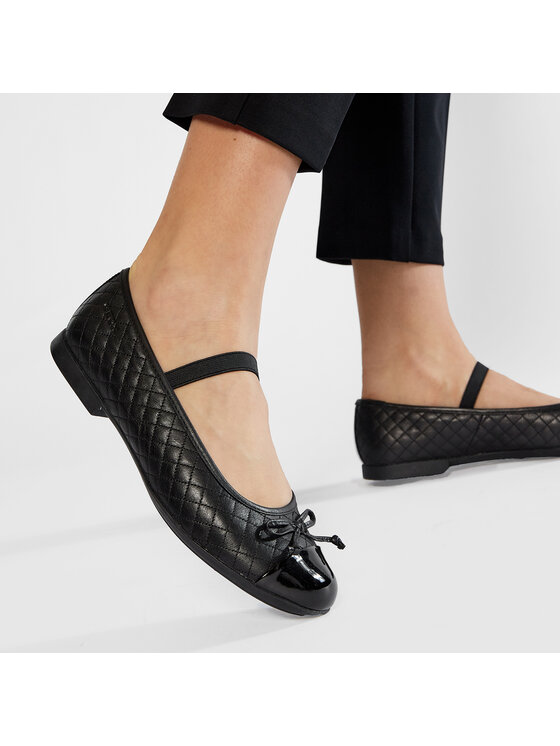 Geox Geox Ballerinas J Plie'B J5455B 08502 C9999 D Schwarz