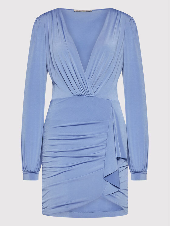 Rinascimento Rinascimento Coctailkleid CFC0107346003 Blau Slim Fit