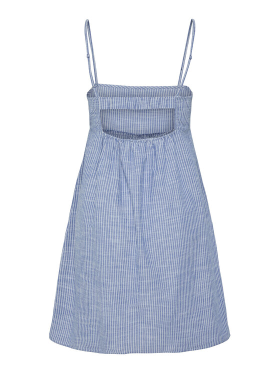Pieces Pieces Sommerkleid Apia 17155309 Blau Regular Fit