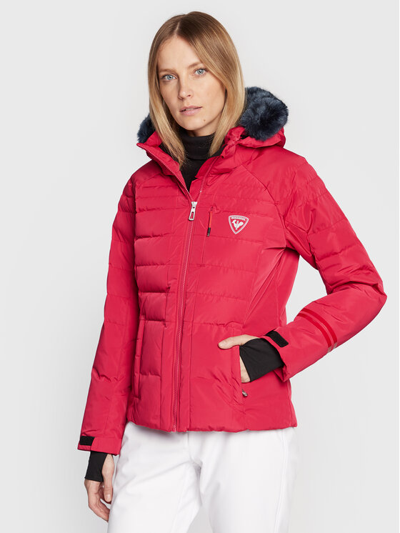Rossignol Veste de ski Rapide Pearly RLKWJ17 Rose Slim Fit Modivo
