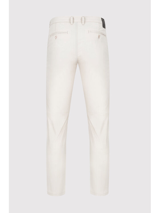 Pako Lorente Pako Lorente Spodnie materiałowe P23SB-WX-005 Écru Classic Fit