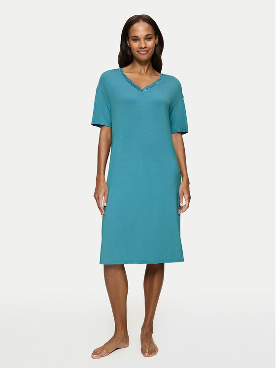 Triumph Triumph Нощница Timeless Sensuality 10222628 Електриков Relaxed Fit