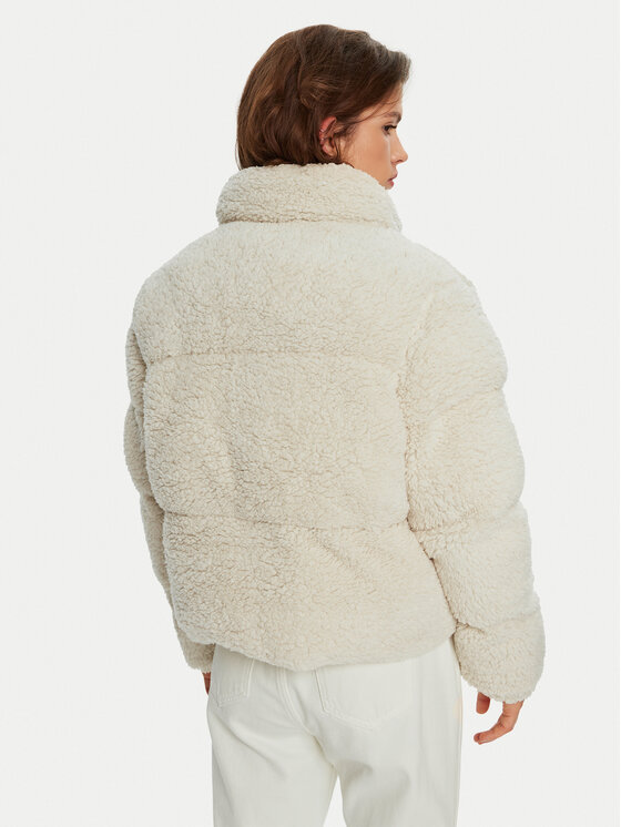 Brave Soul Brave Soul Daunenjacke LJK-MICHELLINCRE Écru Regular Fit