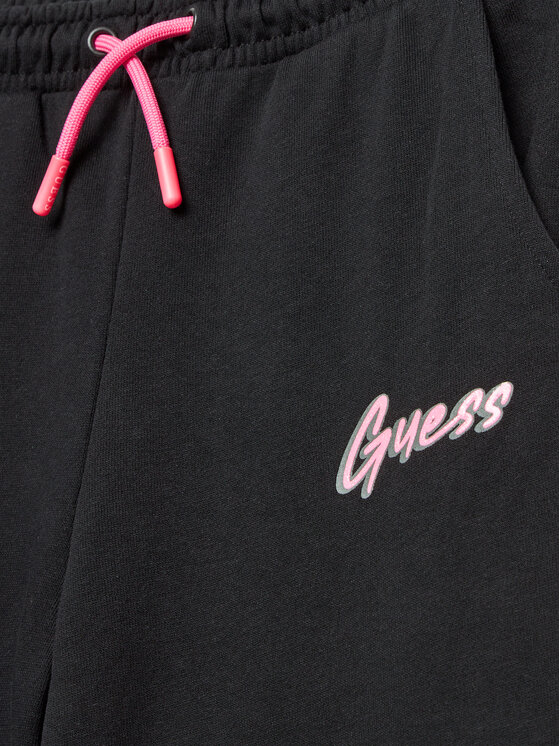 Guess Guess Melegítő alsó J4YQ15 KA6R4 Fekete Relaxed Fit