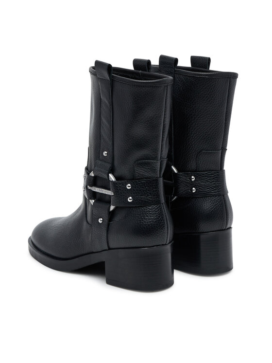 KARL LAGERFELD KARL LAGERFELD Боти Brooklyn KL41770 Черен