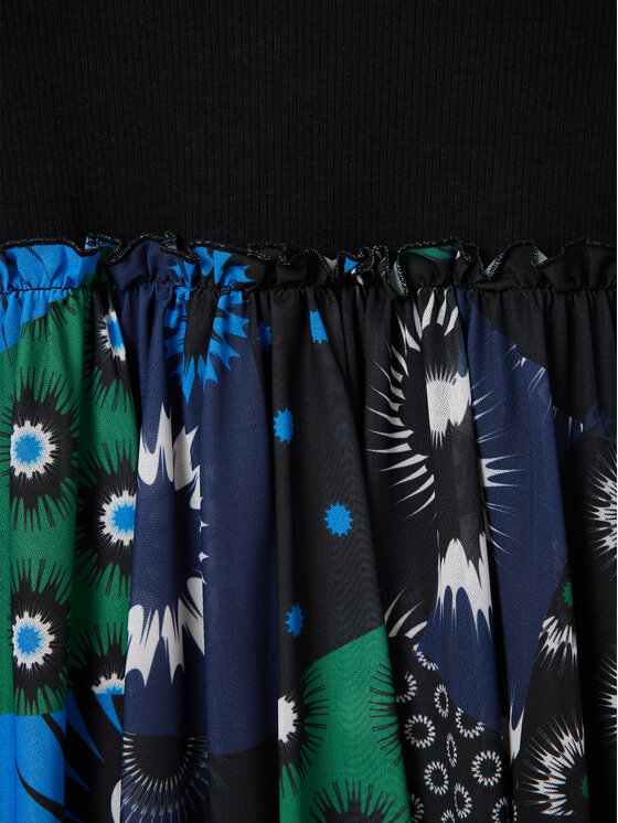 Desigual Desigual Rochie de zi 23WGVK06 Colorat Regular Fit
