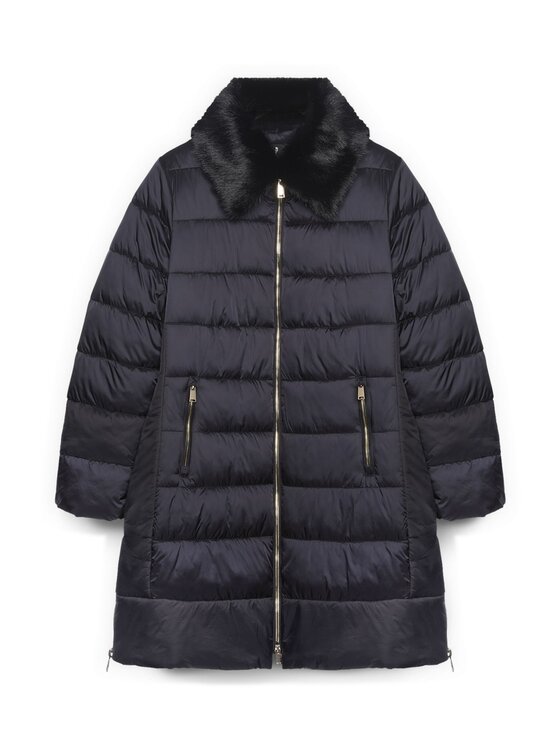 Fiorella Rubino Fiorella Rubino Giubbotto piumino F004T001421N033 Nero Regular Fit