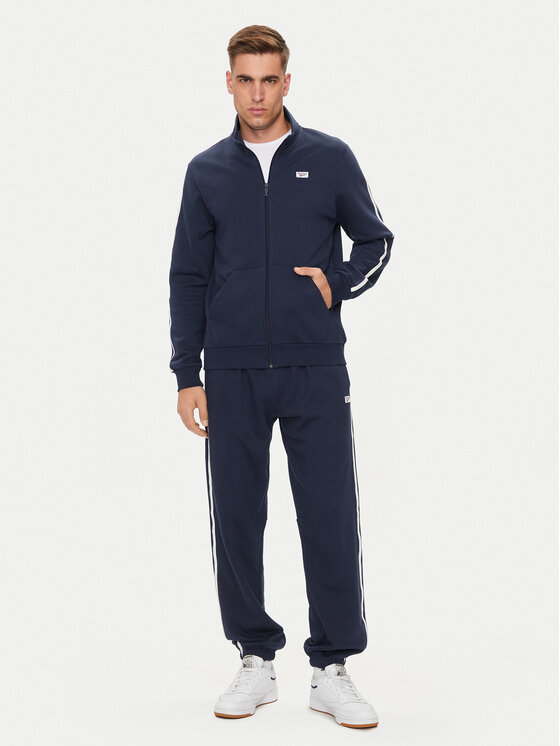 Reebok Reebok Džemperis Classic Court Sport Tape 100202687 Tamsiai mėlyna Regular Fit