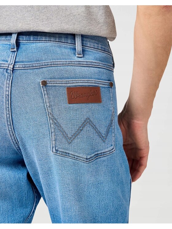 Wrangler Wrangler Jeansy Horizon Niebieski Bootcut Fit