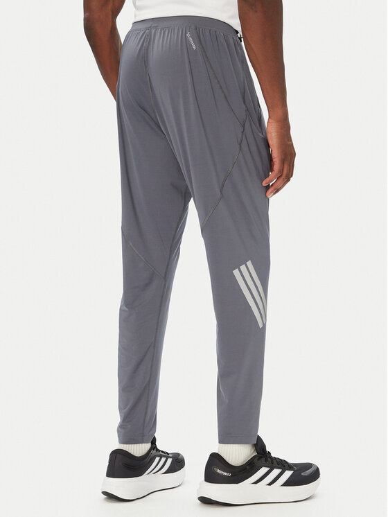 adidas adidas Spodnie dresowe Adi365 Iconic KS5806 Szary ciemny Regular Fit