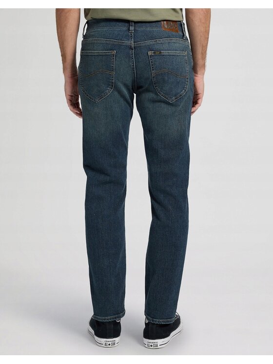 Lee Lee Jeansy Straight Fit MVP Extereme Motion Niebieski Tapered Fit