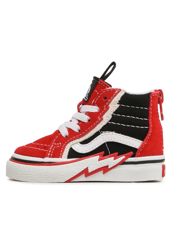 Vans Vans Sneakers aus Stoff Sk8-Hi Zip Bolt VN000BVKREB1 Rot