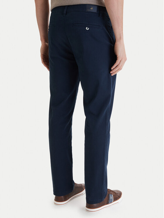Beverly Hills Polo Club Beverly Hills Polo Club Riidest püksid W126-BHMTR-1066-19X Tumesinine Regular Fit