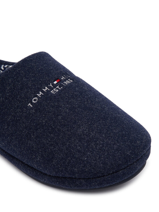 Tommy Hilfiger Tommy Hilfiger Παντόφλες Σπιτιού Felt House Shoe FM0FM06017 Σκούρο μπλε
