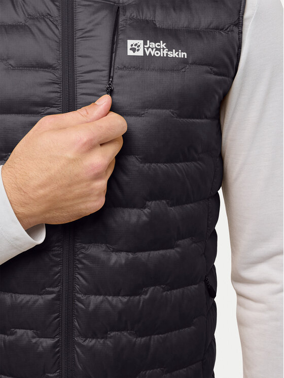 Jack Wolfskin Jack Wolfskin Kamizelka Passamani A61840 Szary Regular Fit