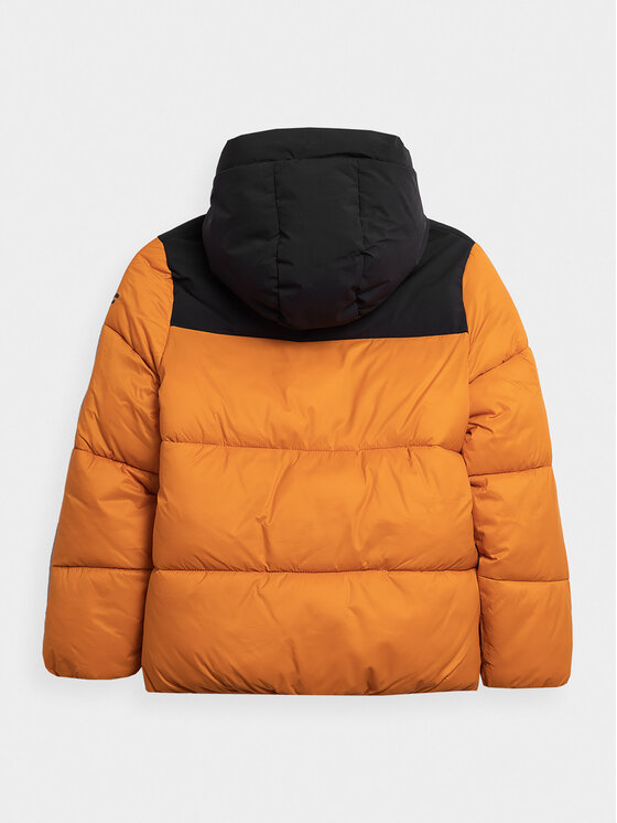 4F 4F Зимно яке 4FJAW23TDJAM274 Оранжев Regular Fit