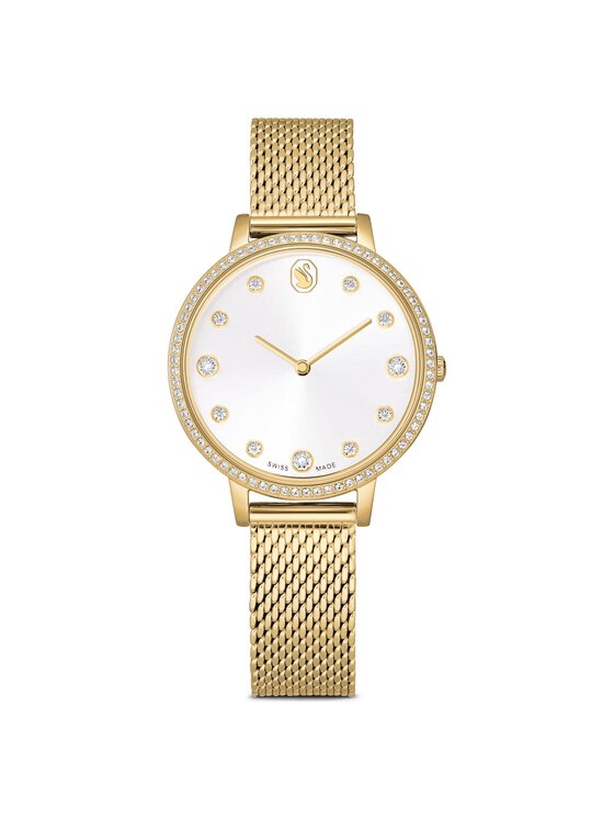 Swarovski Swarovski Zegarek Clarica 5740823 Srebrny