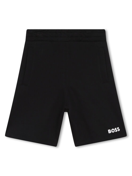 Boss Športové kraťasy J24816 S Čierna Regular Fit