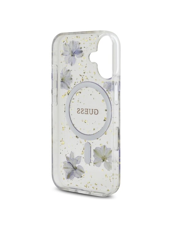 Guess Guess Etui na telefon Apple iPhone 16 Fioletowy
