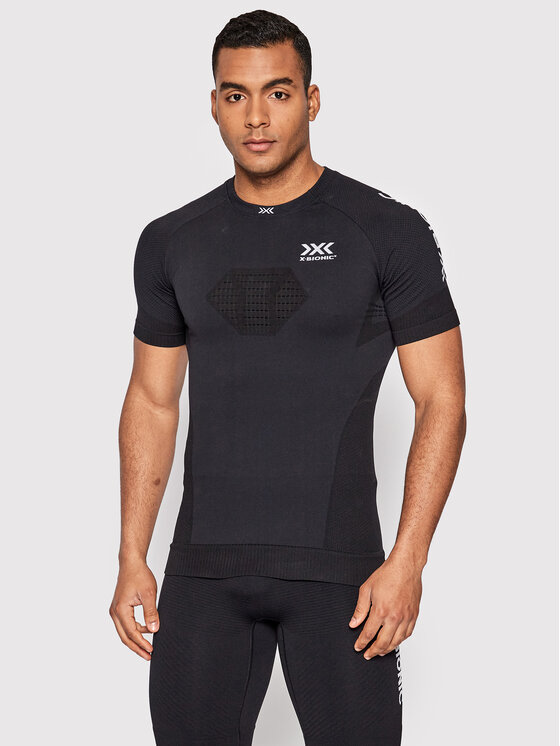 X-Bionic X-Bionic Tehnička majica Invent 4.0 RTRT00S19M Crna Slim Fit