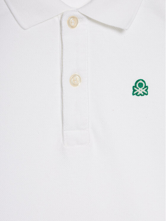 United Colors Of Benetton United Colors Of Benetton Polokošeľa 3089G3008 Biela Regular Fit
