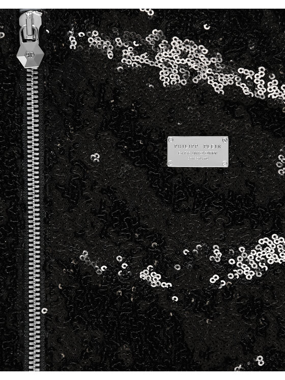 PHILIPP PLEIN PHILIPP PLEIN Bomber 30338 Nero Basic Fit