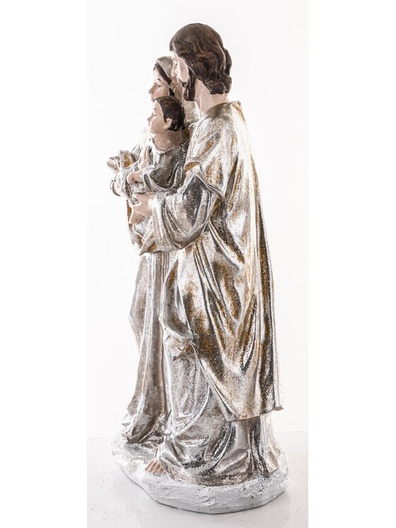 MIAhome MIAhome Figurka dekoracja świąteczna SAGRADA FAMILIA Srebrny