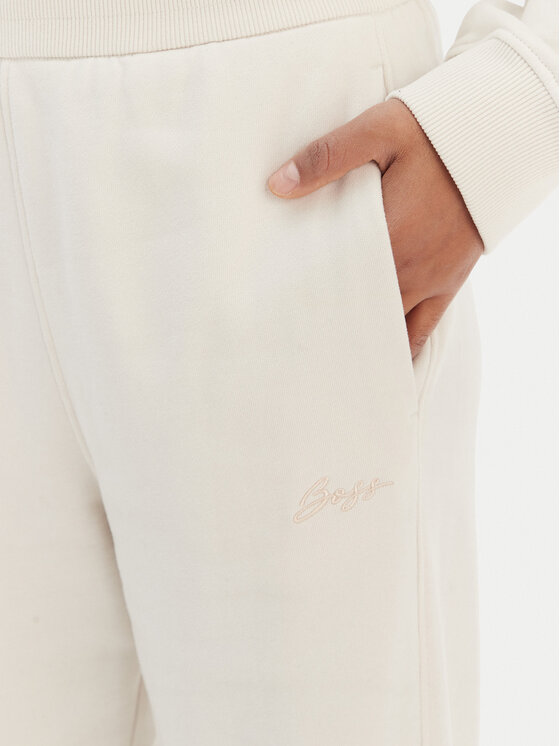 BOSS BOSS Spodnie dresowe C-Endless 50554685 Écru Relaxed Fit